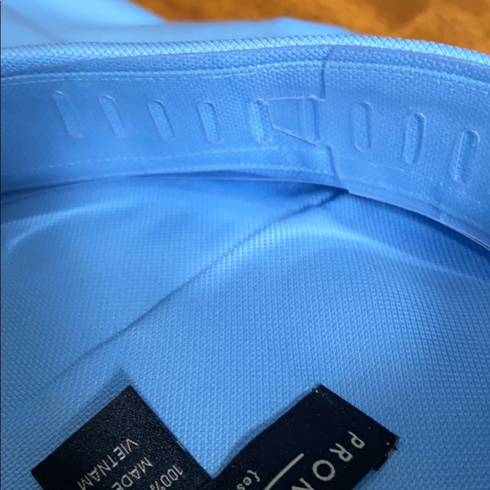 Pronto Uomo No Iron Classic Fit Blue Cotton shirt - Picture 5 of 8